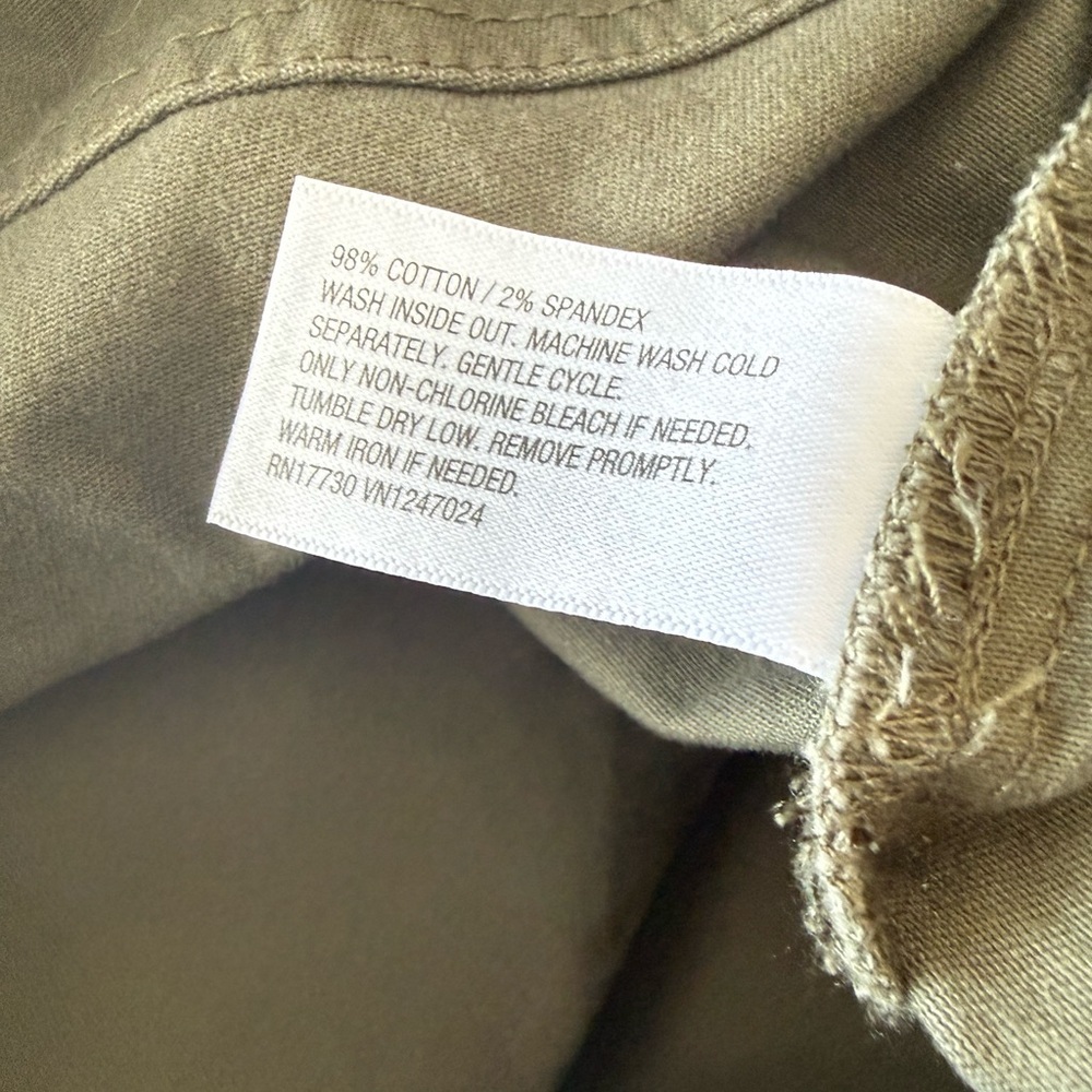 Wild Fable Olive Green Cargo Pants High Rise Utility XXL - Picture 5 of 5